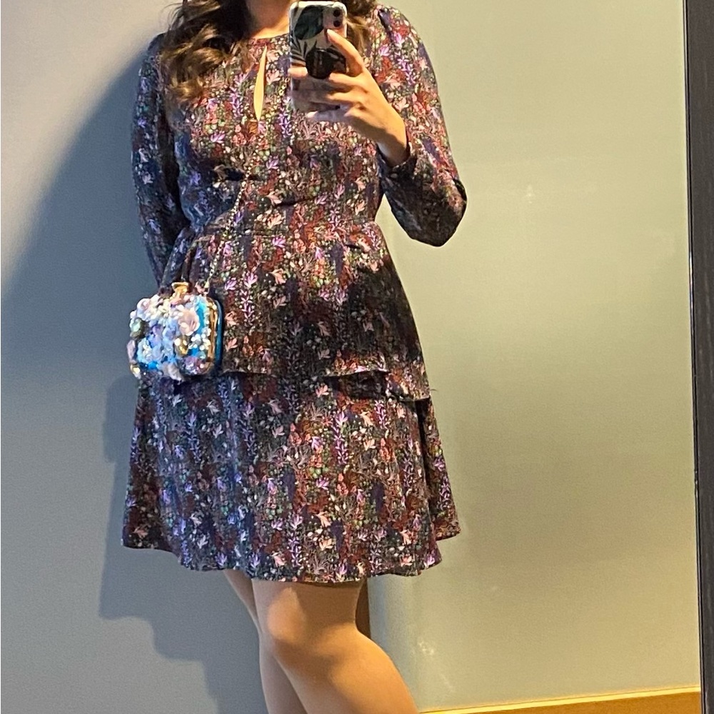 Philosophy printed mini dress, size L